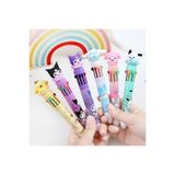 izmir yazici servis Sanrio Kuromi, Cinnamaroll , My Melody Başlıklı 6 Renk yazabilen Tükenmez Kalem ( 1 Adet )Hediyelik