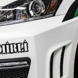 İzmirli 35 Plaka Araba oto Sticker Yapıştırma 2 Adet