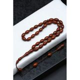 İznik Kuka Ağacı Tesbih 6 X 10 Mm Arpa Kesim - T-1913