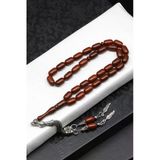 İznik Kuka Ağacı Tesbih 6 X 10 Mm Kapsül Kesim - T-1866