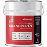 İZOAL ALKORU 15 KG Süper Kauçuk ve Elyaf Katkılı Likit Membran UV Dayanımlı Teras Çatı Balkon Su Yalıtımı ve İzolasyonu