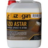 İzogin Izogin Izo-Astar Bitüm Membran ve Sıvıcam,epoksi Şeffaf Astar (20 Metrekare Için) - 5 kg