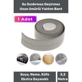 Izolasyon Bant Su Geçirmez Sızdırmaz Dayanıklı Pvc Yağ Kenar Küf Önleyici 3.2m Gri