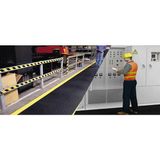 Izole Paspas 5 mm Yalıtan Paspas Izole Halı Elektirik Pano Önü Kauçuk Paspas Isg Paspası - 100 x 200 cm