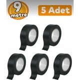 Izole Pvc Elektrikçi Izole Bant Siyah (5 Adet)