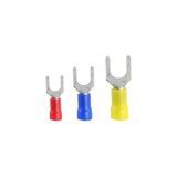 Izoleli Çatal Tip Pabuç 0,5-1,5 mm Civata Çapı 5,3 mm 100 Adet Paket