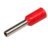 İzoleli Kablo Yüksüğü 1.00mm | Kırmızı | 1000 Adet | Alman Normu