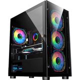 İzoly D3 Lich King 500W PSU 4x120MM ARGB Fan Gaming Kasa