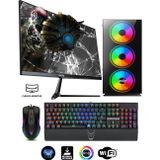 izoly Darkness I5-10400f 8gb 256gb Rx550 4gb Arb 500w 80 24" Oyuncu Oem Seti
