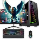 İzoly E-Vix Leda I5-10400F 16GB 256GB M.2 Nvme Rx 580 8gb 24" Oyuncu Masaüstü OEM Seti