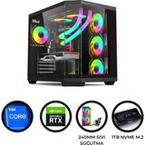 İzoly GTA 17X i7 12700F 32GB DDR5 1TB M.2 NVMe RTX 5060 8GB 240mm Sıvı Soğutma Oyuncu Oem Seti