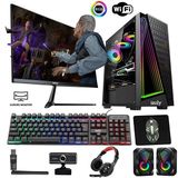 İzoly Hyper V i3-10100F 16GB RAM 512GB SSD RX 580 FreeDOS 24 inç Monitör Oyun Bilgisayarı