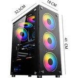 İzoly Izoly Phantom Kasa 450W 4X120MM ARGB FAN Gaming Kasa