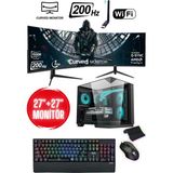 İzoly Mask X İ5-12400F 32GB 256GB M.2 NVMe 512GB SSD RTX 5060 8GB 27″+ 27″ 240Hz Oyuncu OEM Paketi