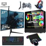 İzoly NextGen C-X i5-13400F 32GB 1TB M.2 NVMe RTX 5060Ti 8GB 27″ 240HZ 240mm Sıvı Soğutma Oyuncu OEM Paketi
