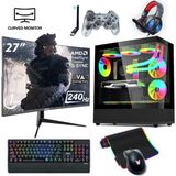 İzoly NextGen D-X i5-13400F 32GB 1TB M.2 NVMe RTX 4070 Super 12GB 27″ 240HZ 240mm Sıvı Soğutma Oyuncu OEM Paketi