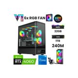 IZOLY NextGen E i5-14400F 32GB 1TB M.2 NVMe RTX 4060 8GB 240mm Sıvı Soğutma Oyuncu Oem Seti