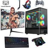 İzoly NextGen F-X i5-14400F 32GB 1TB M.2 NVMe RTX 5060Ti 8GB 27″ 240HZ 240mm Sıvı Soğutma Oyuncu OEM Paketi