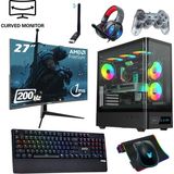 İzoly NextGen K-X Ryzen 5 7500F 32GB 1TB M.2 NVMe RTX 4070 Super 12GB 27″ 240HZ 240mm Sıvı Soğutma Oyuncu OEM Paketi