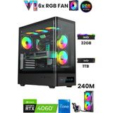 İzoly NextGen R5-D i5 14400F 32GB DDR5 1TB M.2 NVMe RTX 5060Ti 8GB 240mm Sıvı Soğutma Oyuncu Oem Seti