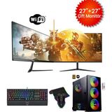 İzoly Sune X Ryzen 5 5500 32GB RAM 256GB + 512GB SSD RTX 4060 FreeDOS 27 inç Dual Monitör Oyun Bilgisayarı