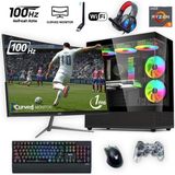 Izoly T13 x Ryzen 5 5500 16GB 512GB M.2 Nvme Gtx 1660 Super 6gb 24"100Hz Oyuncu Masaüstü Bilgisayarı