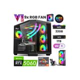 IZOLY T52 Ryzen 7 5700X 32GB 1TB M.2 NVME RTX 5060 8GB 240MM Sıvı Soğutma Oyuncu Oem Seti