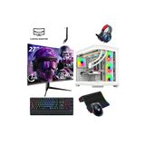 IZOLY T52-Y White Ryzen 7 5700X 32GB 1TB M.2 NVME RTX 5060 8GB Sıvı Soğutma 27" 240HZ Oyuncu Bilgisayarı