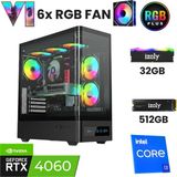 İzoly Thor i3 12100F 32GB DDR4 RAM 512GB Nvme M.2 SSD RTX5060 8GB Oyuncu Oem Seti