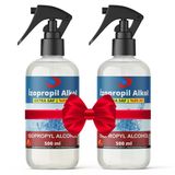 İzopropil Alkol (İpa) - 2X500 Ml (Sprey Başlıklı, Extra Saf %99.90)