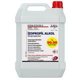 İzopropil Alkol (İpa) - 5 Litre (Kilitli Kapak, Extra Saf %99.90)