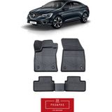 izoref Renault Megane 4 2025 Model 5d Ekstra Havuzlu Paspas - Siyah