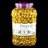 İZORYA Kırma Yeşil Zeytin 3500G - 3,5 kg