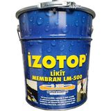 İzotop LM500 15 kg Siyah Likit Membran Beton Yüzeyler İçin Ekonomik ve Dayanıklı Çift Yönlü Uygulama