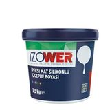 İzower Beyaz 3,5 kg İpeksi Mat Silikonlu İç Cephe Boyası