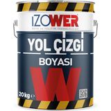 İzower Izower Yol Çizgi Boyası 20KG - Ral 5017- Boncuk Mavi - 20 KG