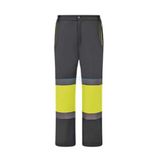 Izrasa SMP-G Sarı Softshell Kumaş Teknik Kontrast Pantolon