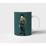 Izuku Midoriya Deku My Hero Academi Anime Tasarım Kupa - Hediyelik Kupa - Baskılı Kupa - 1 Adet - 300 ml