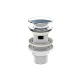 İZYAPI İzyapı Klik Klack Taşmalı Metal Bas Aç Lavabo Sifonu