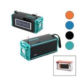 J-İPOK P-520 HASUBA HS-293 FENERLİ SOLAR PANELLİ - USB ŞARJLI BLUETOOTH FM RADYO MP3 USB - TF PLAYER 8W (2818)