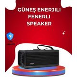 J-Ipox P520 Solar Enerjili Bluetooth Hoparlör Fm Radyolu 8W Ses ( Lisinya )