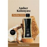 j natural Amber Kolonyası - Parfüm Etkisi - Uzun Süre Kalıcı - Eşsiz Bir Koku - 200ml