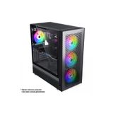 J-TECH 4 RGB Fanlı ARGB Mesh E-ATX Gaming Kasa | USB 3.0 | PSU Yok