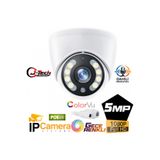 J-TECH JT-6060 5MP PoE Sesli IP Dome Gece Renkli Güvenlik Kamerası