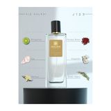 J123- Beyaz Çiçekler Meyveli Pudralı Gül Kokulu Kalıcı Kadın Parfüm 50 Ml Edp