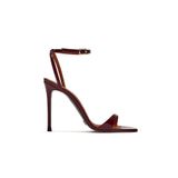 Jabotter Amour Rugan 10 Cm Topuklu Ayakkabı,Bordo 36