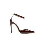 Jabotter Angela Rugan 10 Cm Topuklu Ayakkabı,Bordo 34