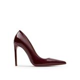 Jabotter Bordo Kadın Deri Stiletto MONACO RUGAN 10 CM STİLETTO