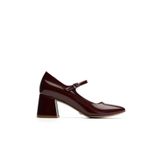 Jabotter Claudia Rugan 6 Cm Topuklu Ayakkabı,Bordo 38