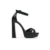 Jabotter Cross Deri 14 Cm Platform Topuklu Ayakkabı,Siyah 39